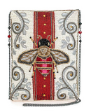 Royal Bee Beaded Bag