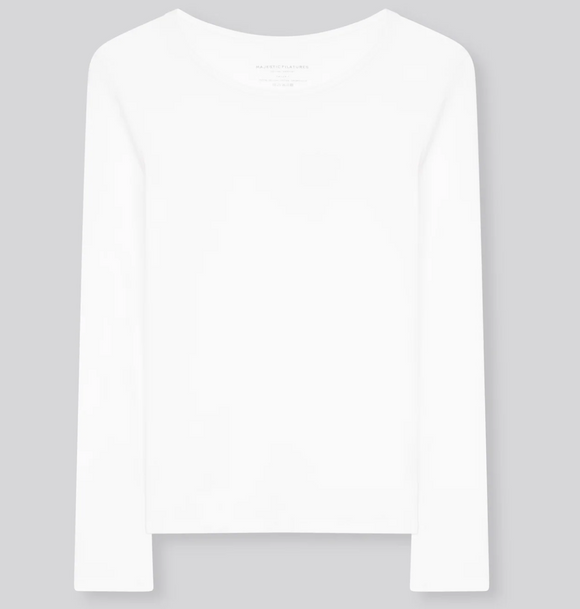 Deluxe Cotton L/S Crewneck