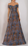 Navy Copper Gown