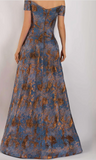 Navy Copper Gown