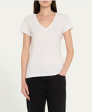 Deluxe Cotton S/S V-Neck Tee