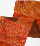 Vintage Silk Cotton Kantha Scarf Small
