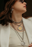 Danica Silver Necklace