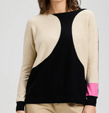 Boat Neck 2 Tone
