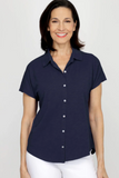 Cap Sleeve Polo Shirt