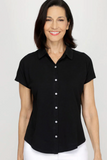 Cap Sleeve Polo Shirt