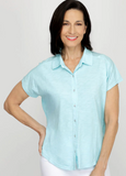 Cap Sleeve Polo Shirt
