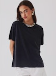 Organic Cotton Semi Relaxed S/S Crewneck Tee