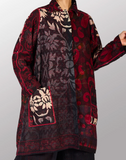 BIG PRINTED PATCH WITH OMBRE BACKING KANTHA ALINE DUSTER
