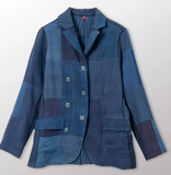 OMBRE PATCHED KANTHA BASIC JACKET