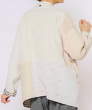 BBK PATCH KANTHA KAFTAN JACKET SHORT
