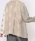 BBK PATCH KANTHA KAFTAN JACKET SHORT