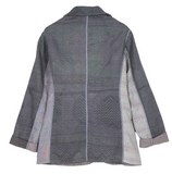 FRAYED PATCH KANTHA BASIC JACKET
