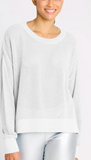 Metallic Seed Stitch Sweater