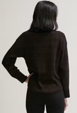 Shirttail Easy Boatneck Sweater