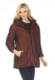 Reversible Puffer Rain Coat