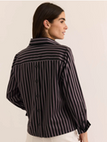 Flora Long Sleeve Classic Stripe Top