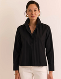Flora Long Sleeve Classic Stripe Top