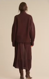 MARIANNE RELAXED MOCK PULLOVER