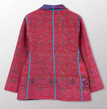 Cotton Overdye Kantha Short Jacket