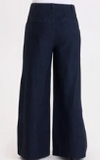 Miller Indigo Twill Wide Leg Trouser