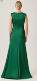 Sleeveless High Neck Gown