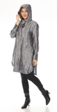 Crinkle Fabric Packable Rain Coat