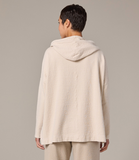 Step Hem Cozy Hooded Sweatshirt
