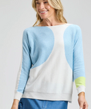 Boat Neck 2 Tone