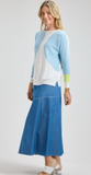 Boat Neck 2 Tone
