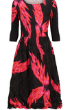 3/4 Sleeve Smash Pocket Dress