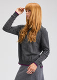 Black Pencil Stripe Sweater