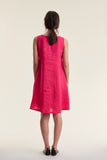 A-line Linen Short Dress