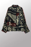Print Patch Kantha Jacket