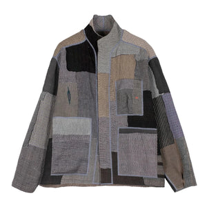 Frayed Patch Kantha Mens Blouson