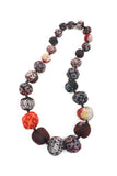 Kimono Print Kantha Nuts Medium Necklace