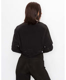 3/4 Sleeve Black Shrug