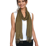 Cotton/Silk Blend Scarf