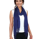 Cotton/Silk Blend Scarf