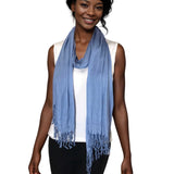 Cotton/Silk Blend Scarf