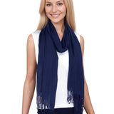 Cotton/Silk Blend Scarf