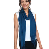 Cotton/Silk Blend Scarf