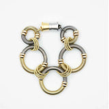 LARGE ROUND WIRE RINGS BRACELET