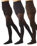Opaque Control Top Black Tights