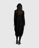 Velvet Cutout Dress With Slip
