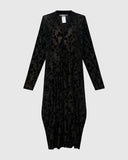 Velvet Cutout Dress With Slip