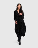 Velvet Cutout Dress With Slip