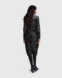 Cut Velvet Dress