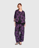Violet Taffeta Jacket