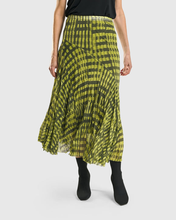 Chartreuse Skirt